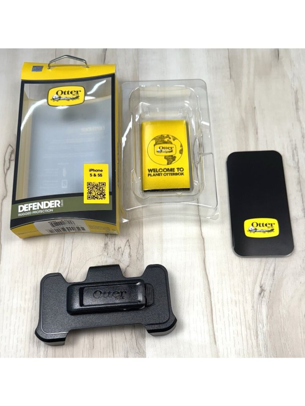 Genuine OtterBox Defender Series Black BELT CLIP HOLSTER ONLY for iPhone 5 & 5s